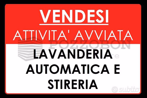 Azienda in vendita: Lavanderia automatica e stireria con clientela fidelizzata e ottimo fatturato a Italia - Lavanderie - Immagine principale