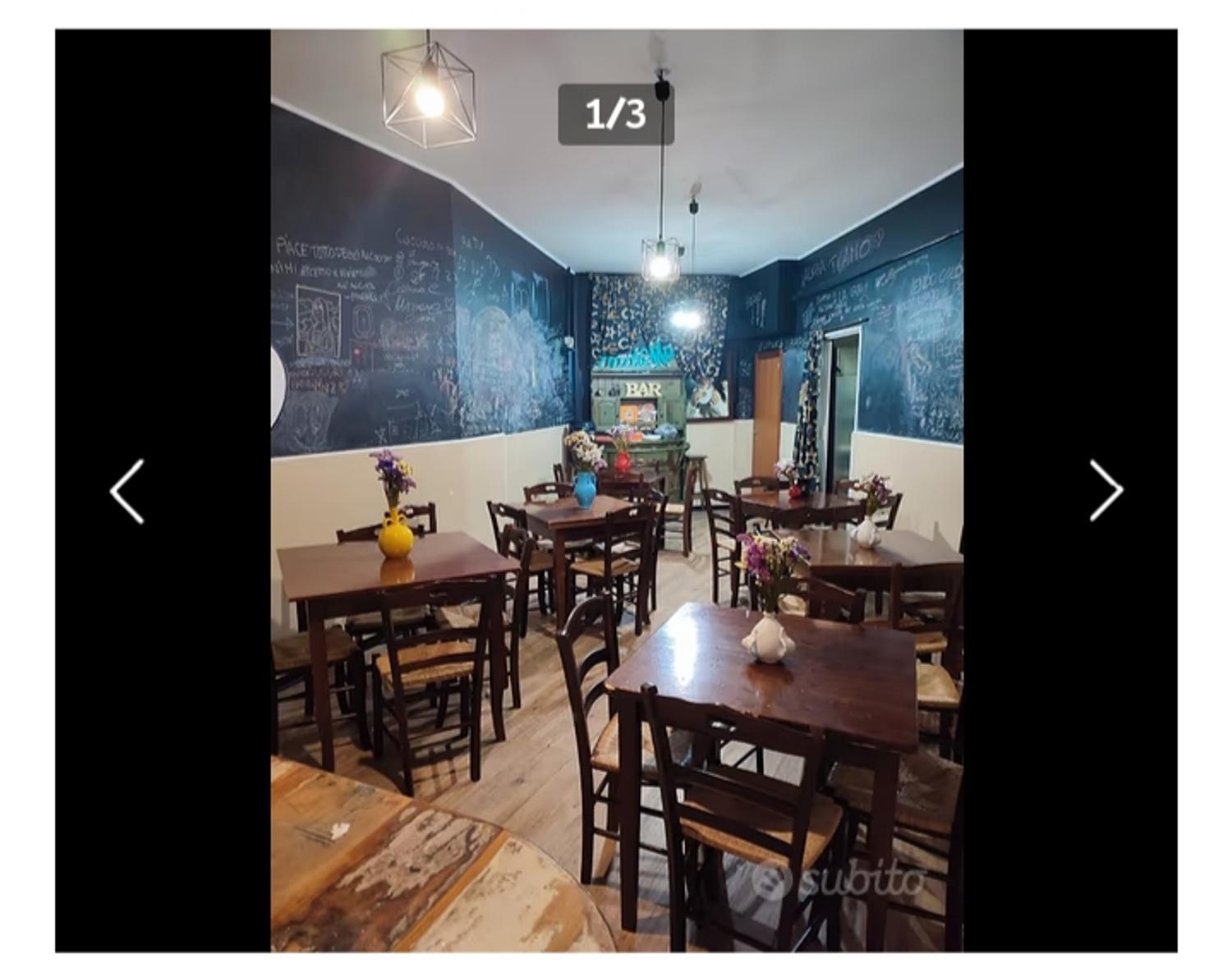 Azienda in vendita: Bar paninoteca. Ottima posizione strategica .
105 m in buone cond a Italia - Bar - Immagine foto 3