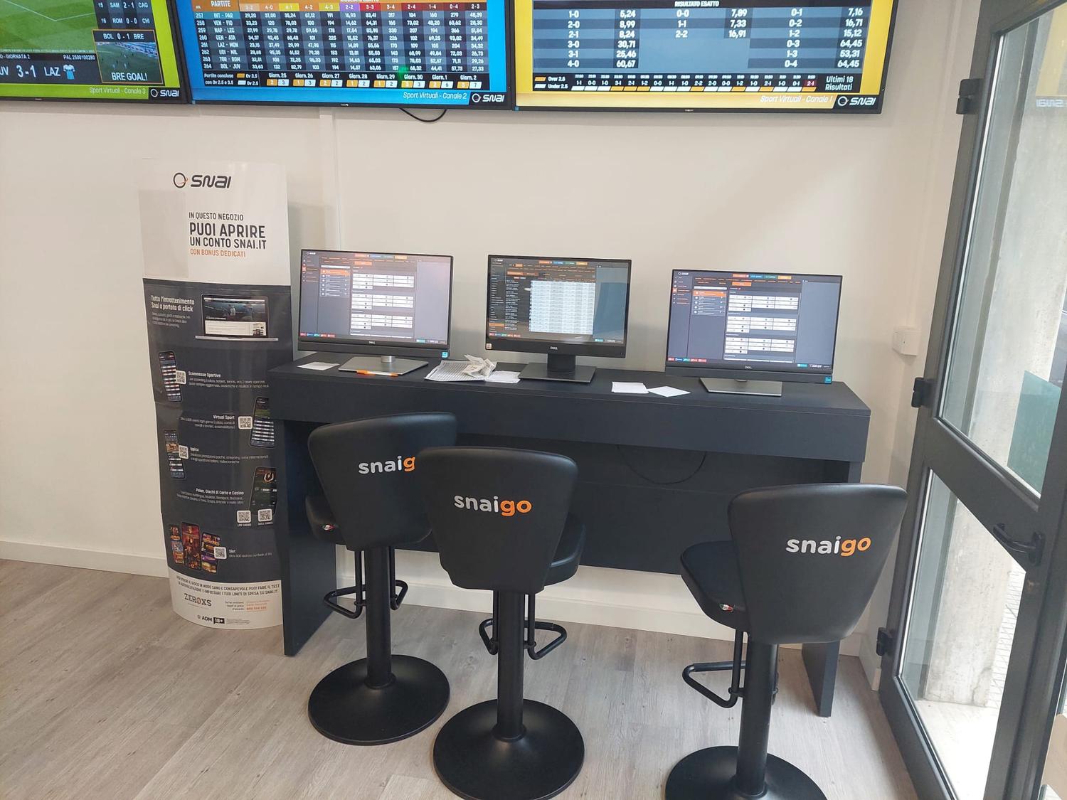 Azienda in vendita: Vendesi Licenza Punto SNAI a DEruta (PG) a Italia - Sale giochi - Immagine foto 2