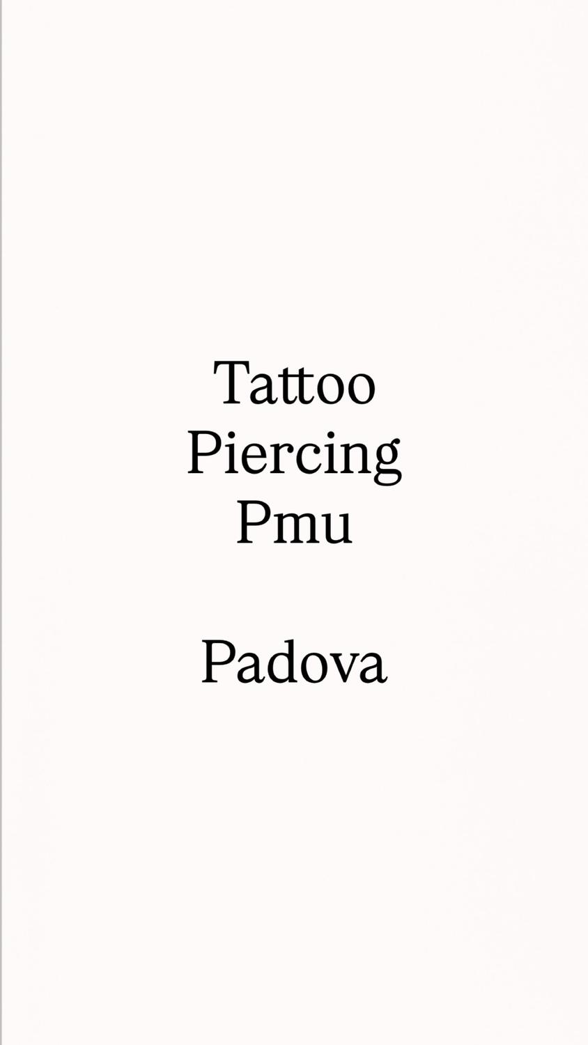 Azienda in vendita: Attività avviata di Tattoo Piercing e Pmu in centro storico a PD a Italia - Centri Estetici - Immagine principale