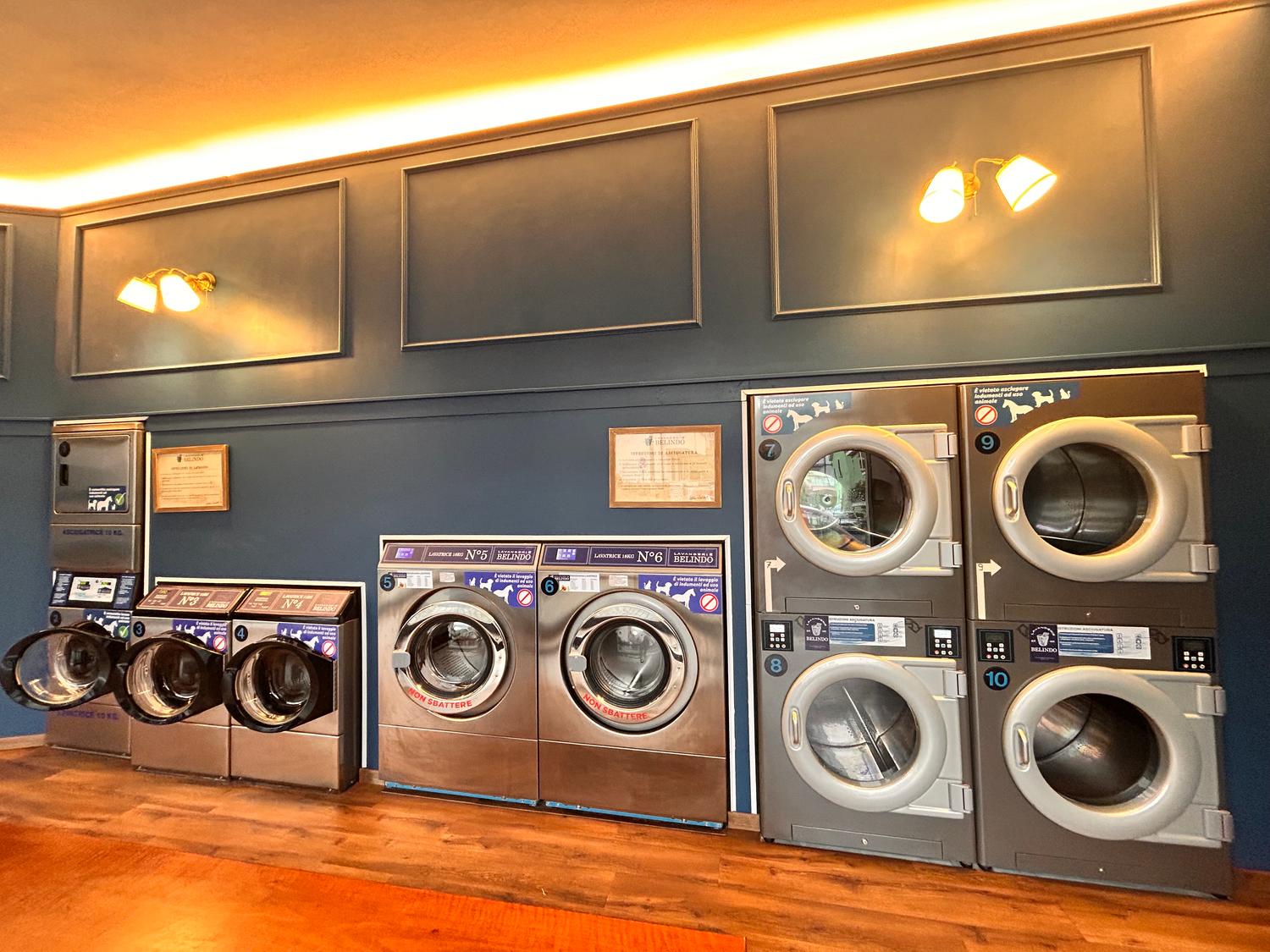 Azienda in vendita: Lavanderia self service a Italia - Lavanderie - Immagine foto 3