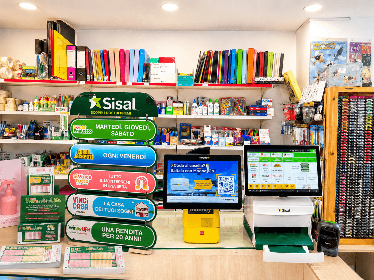 Azienda in vendita: Vendesi attività commerciale superenalotto, money, cartoleria  a Italia - Cartolerie e Copisterie - Immagine foto 2