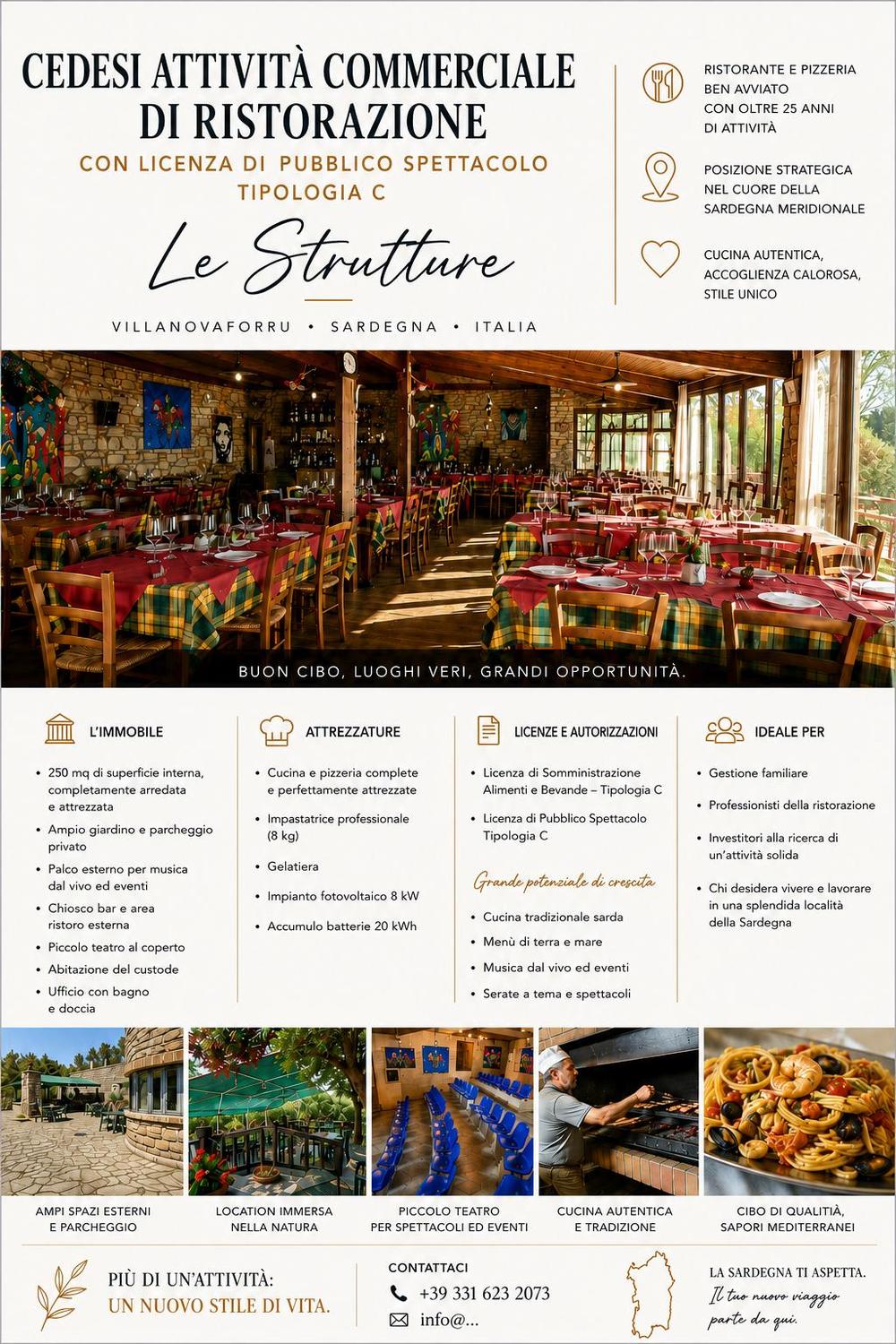 Azienda in vendita: CAUSA VECCHIAIA CEDIAMO RISTORANTE PIZZERIA  a Italia - Ristoranti - Immagine principale