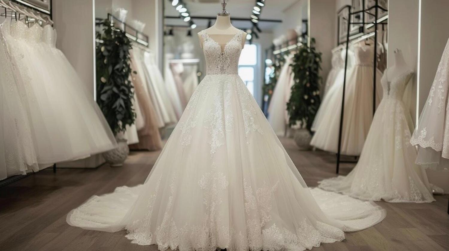 Azienda in vendita: ROMA – OPPORTUNITÀ PER APRIRE UN ATELIER SPOSA GIÀ ALLESTITO a Italia - Negozi - abbigliamento - Immagine foto 2