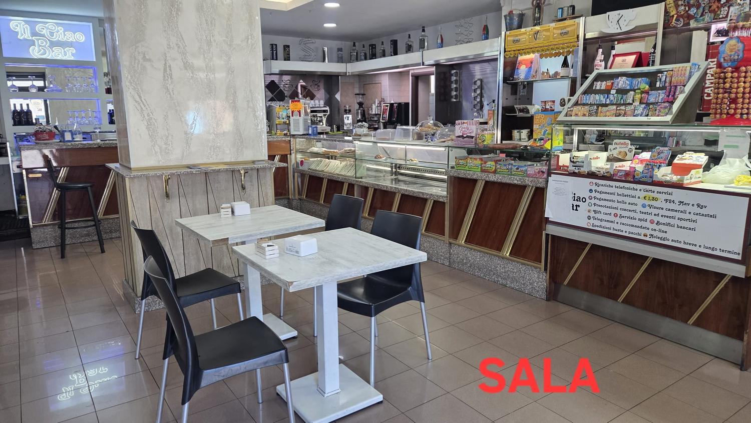 Azienda in vendita: VENDESI ATTIVITÀ FONTE NUOVA,ROMA
VIA NOMENTANA  a Italia - Bar - Immagine foto 3