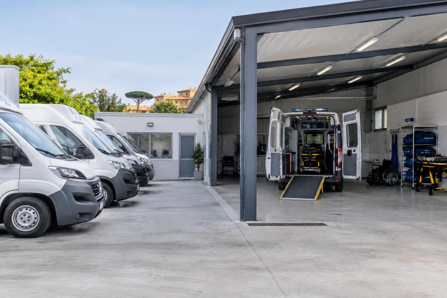 Business for sale: Specialized medical transportation business for sale (dialysis focus) in Italy - Logistics and transport - main photo