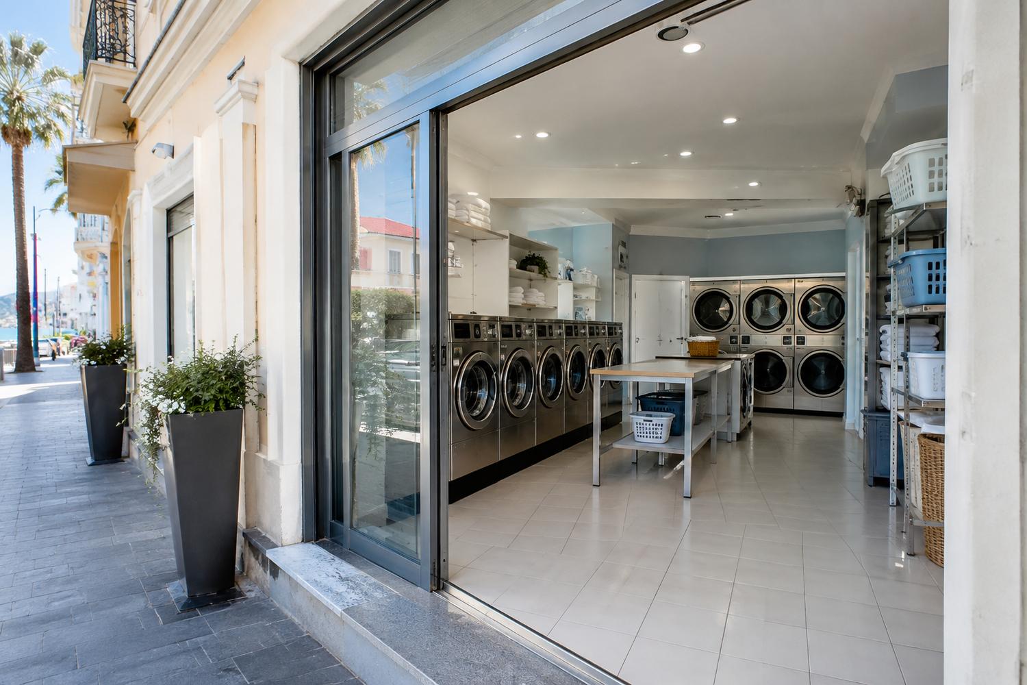 Business for sale: Historic laundry business for sale in a renowned Ligurian town in Italy - Laundries - main photo