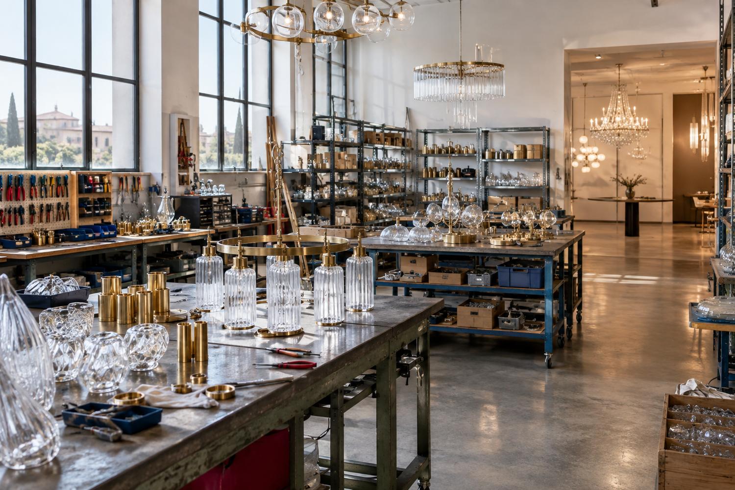 Business for sale: Chandelier factory in Italy - Auto repair shops - main photo