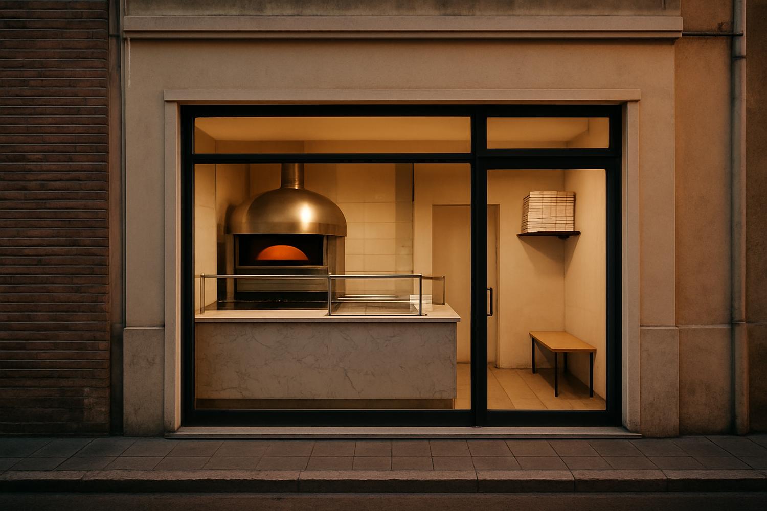 Azienda in vendita: Pizzeria d'asporto centro città  a Italia - Pizzerie - Immagine principale