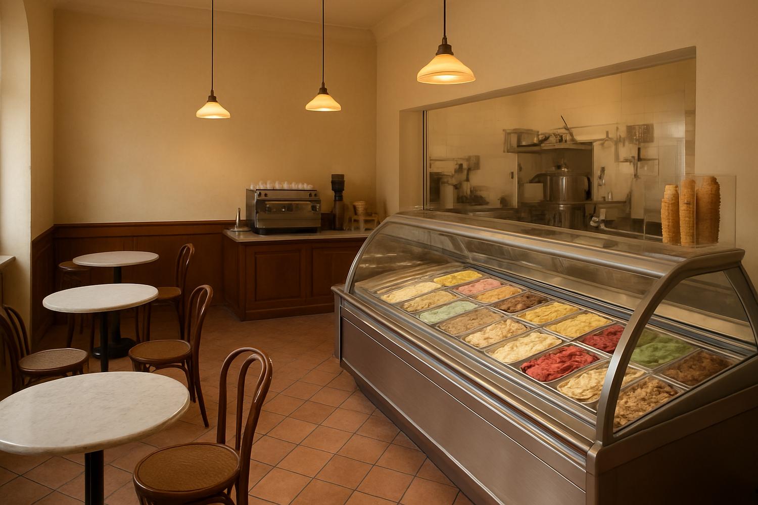 Azienda in vendita: STORICA GELATERIA ARTIGIANALE CON LICENZA SOMMINISTRAZIONE  a Italia - Gelaterie - Immagine principale