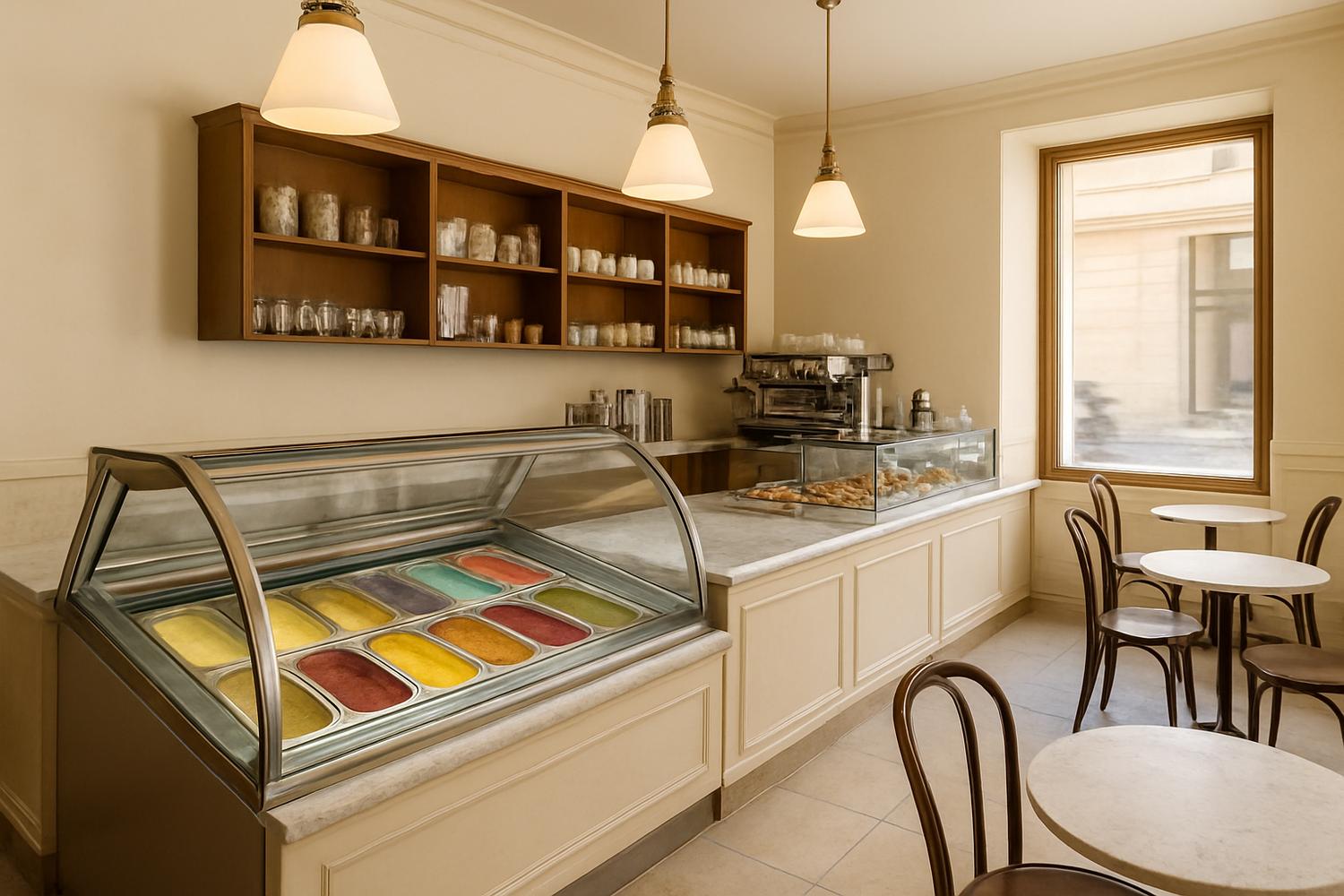 Azienda in vendita: Vendesi attivita' gelateria pasticceria bar  a Italia - Gelaterie - Immagine principale
