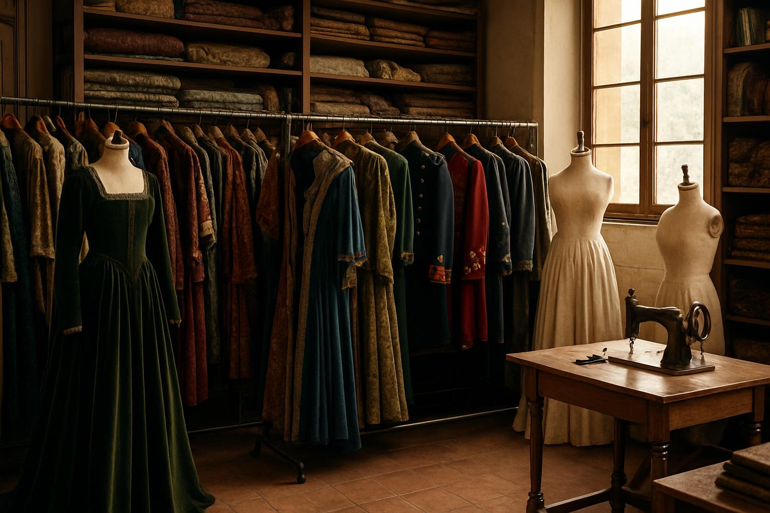 Azienda in vendita: Vendesi sartoria e noleggio abiti di tutte le epoche ..2000abiti  a Italia - Attività artigianali e professionali - Immagine principale