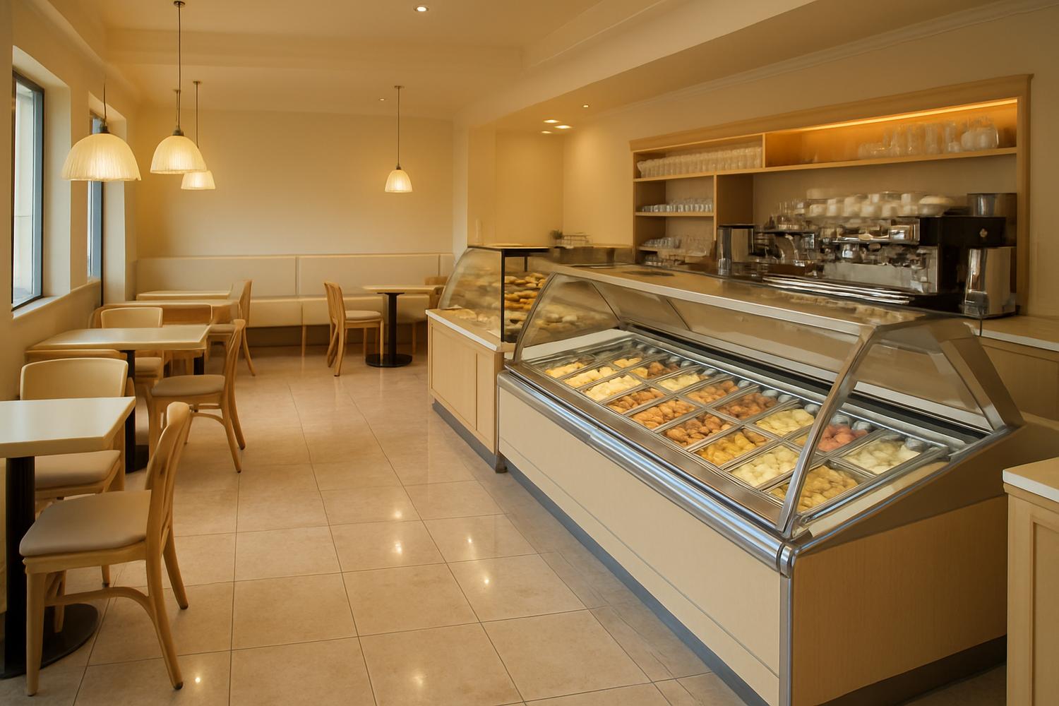 Azienda in vendita: Vendo attività di caffetteria/gelateria sita a Monterotondo RM  a Italia - Gelaterie - Immagine principale